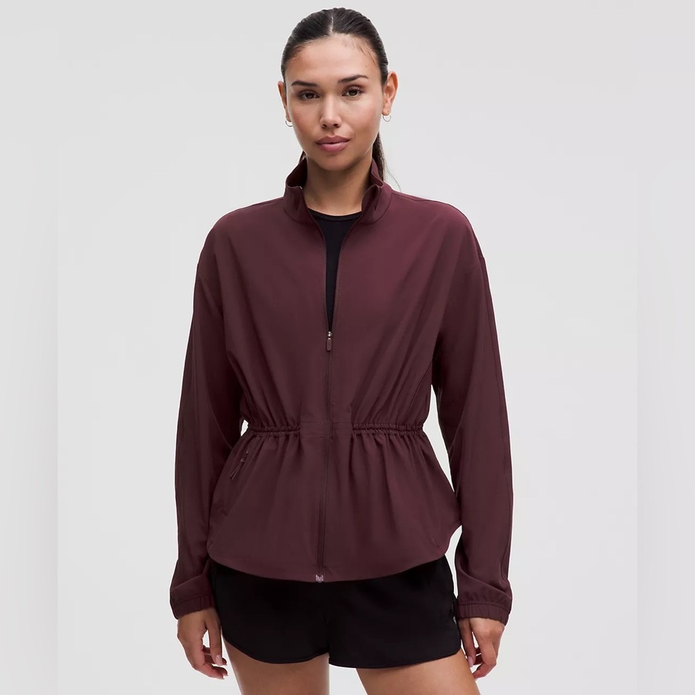 NWT Lululemon UV-Protective Cinch-Waist Running Jacket